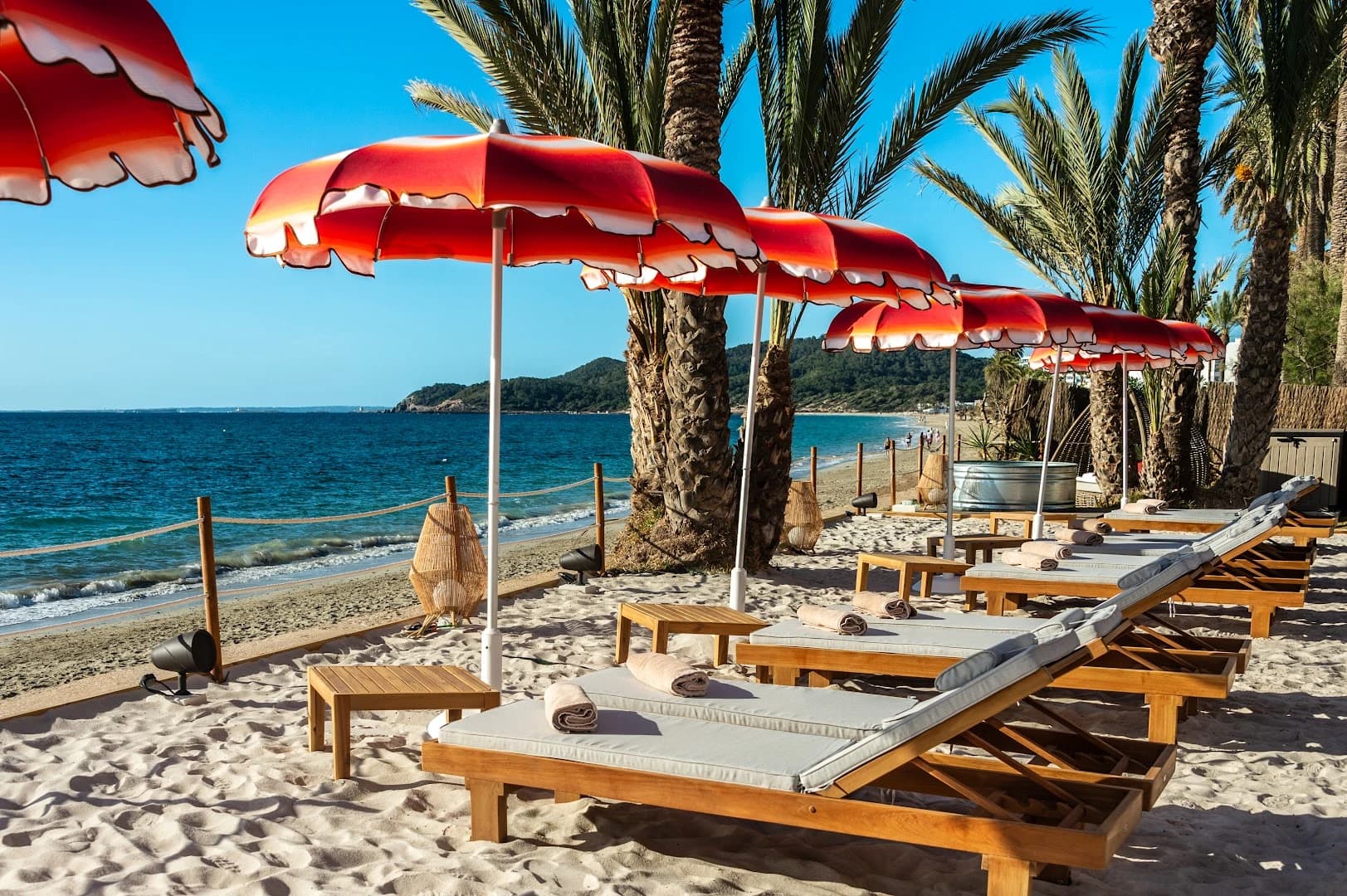 Beach clubs in Ibiza