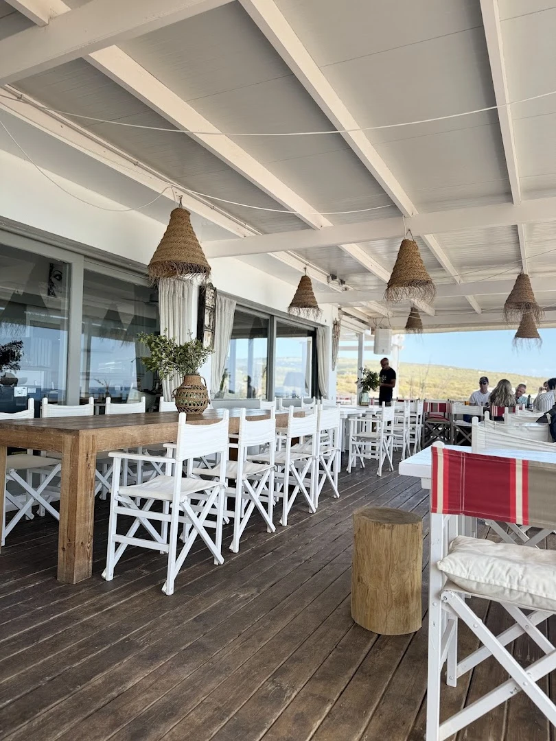 Sunset views and cocktails at Beach Club 10.7 on Formentera